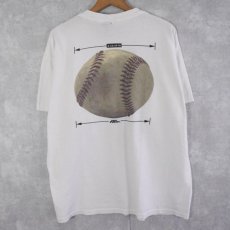 画像1: 90's NO FEAR USA製 ベースボールイラストTシャツ (1)