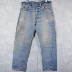 画像1: 70's Levi's 501 USA製 66前期 デニムパンツ W34 (1)