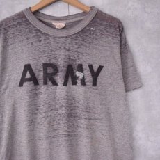 画像1: 【SALE】80's U.A.Military ARMY Tシャツ (1)
