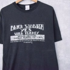 画像1: Black Sabbath × YES "WILD TURKEY" ロックバンドTシャツ L (1)