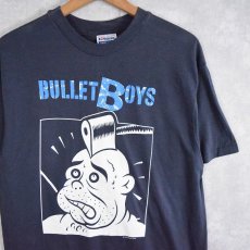 画像1: 80's BULLET BOYS USA製 "FOR THE LOVE OF MONEY" ヘヴィメタルバンドTシャツ L (1)