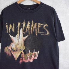 画像1: In Flames "come clarity" ヘヴィメタルバンドTシャツ  (1)