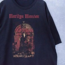 画像1: 2000 MARILYN MANSON "HIEROPHANT" ミュージックTシャツ (1)