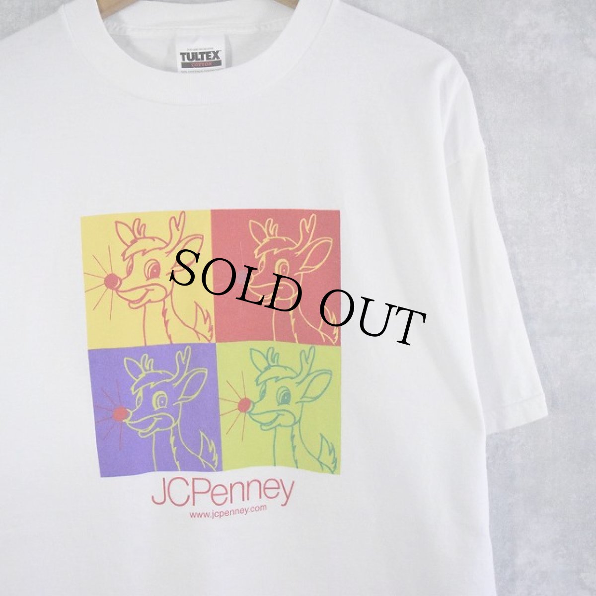 画像1: 90's JCPenny ポップアートプリントTシャツ XL (1)