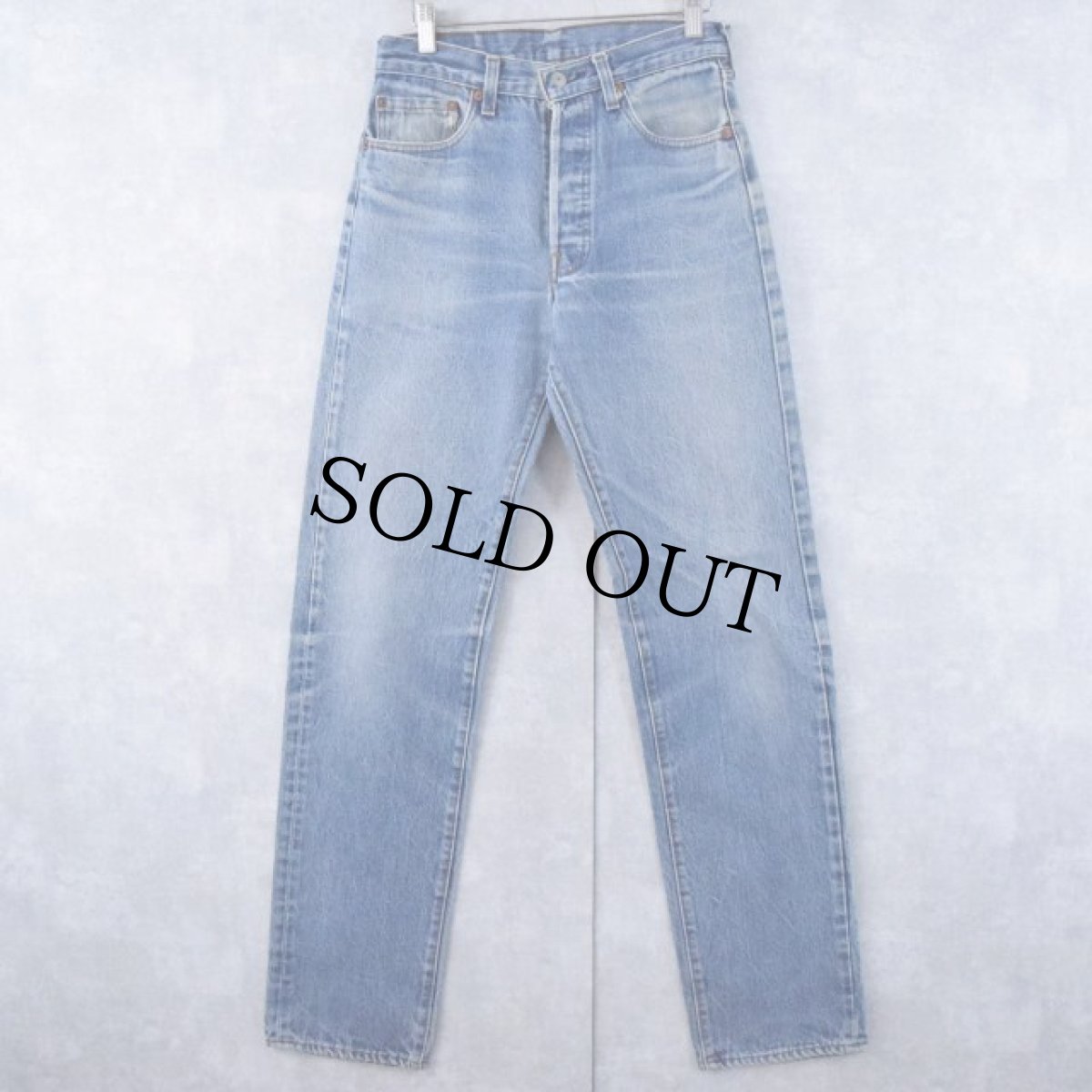 画像1: 80's Levi's 501 USA製 デニムパンツ W30 (1)