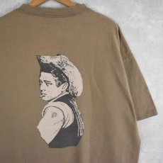 画像1: 90's POWELL PERALTA USA製 "BUCKY" James DeanプリントTシャツ XXL (1)