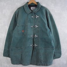 画像1: 80's KENZO JEANS FRANCE製 ファイヤーマンジャケット L (1)