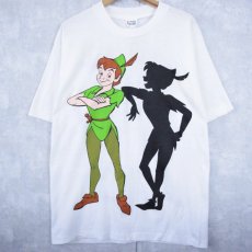 画像1: 90's Disney "Peter Pan" キャラクタープリントTシャツ L (1)