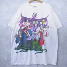 画像1: 90's Disney villains USA製 "TIME FOR SOMEBEAUTY SLEEP!" キャラクターTシャツ ONESIZE (1)