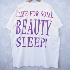 画像2: 90's Disney villains USA製 "TIME FOR SOMEBEAUTY SLEEP!" キャラクターTシャツ ONESIZE (2)