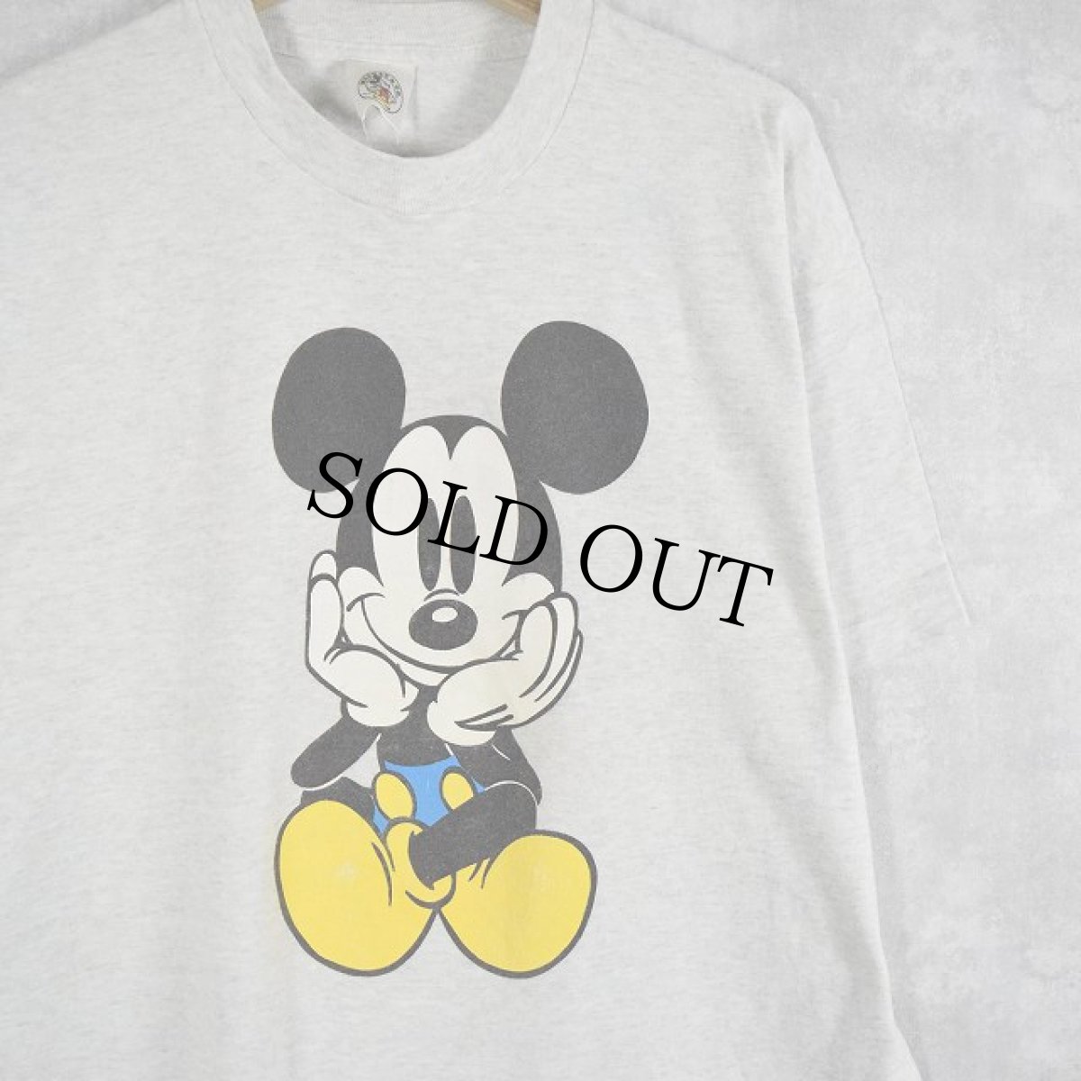 画像1: 90's Disney USA製 MICKEY MOUSE キャラクタープリントTシャツ (1)
