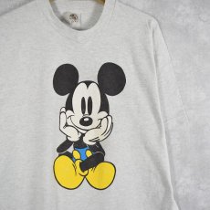 画像1: 90's Disney USA製 MICKEY MOUSE キャラクタープリントTシャツ (1)
