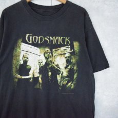 画像1: 2000 GODSMACK ヘヴィメタルバンドTシャツ (1)