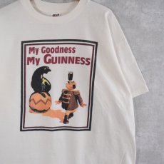 画像1: 90's USA製 Guinness "My Goodness My Guinness" ビール企業Tシャツ 2XL (1)