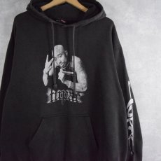 画像1: 2PAC "all eyez on me" フォトプリントスウェットフーディ XL (1)