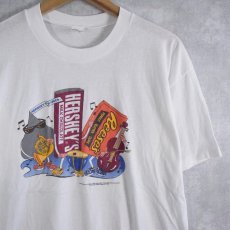 画像1: 90's HERSHEY'S USA製 お菓子企業プリントTシャツ XL (1)