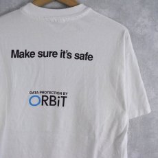 画像1: 90's ORBiT USA製 "Do it every night" コンピュータ企業プリントTシャツ L (1)