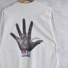 画像2: SHAQBAR 手形プリント NBAプレイヤーTシャツ XL (2)