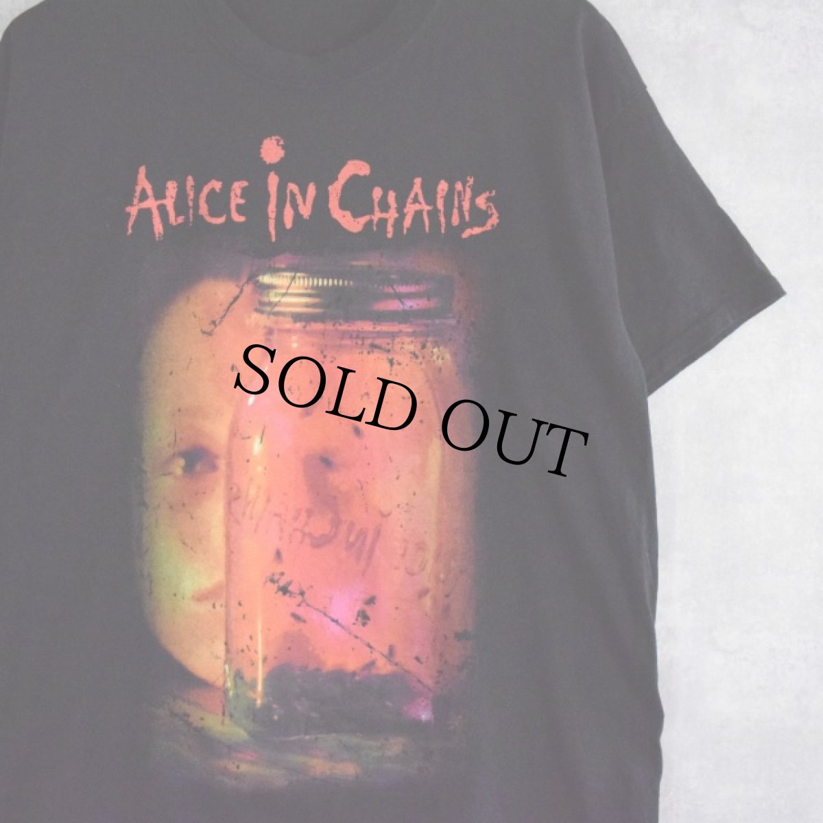 画像1: ALICE IN CHAINS ロックバンドTシャツ (1)