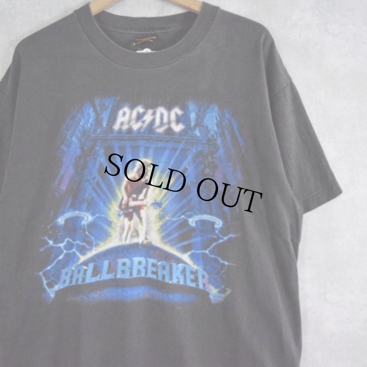 画像1: 1996 AC/DC USA製 "BALL BREAKER" ロックバンドツアーTシャツ XL (1)