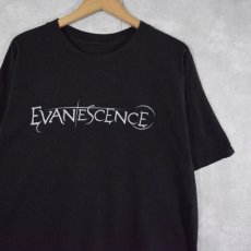 画像1: EVANESCENCE ロックバンドTシャツ (1)