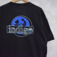 画像1: indigo コンピュータ企業Tシャツ XL (1)