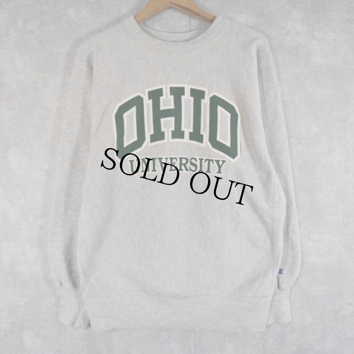 画像1: 90's Champion REVERSE WEAVE USA製 "OHIO UNIVERSITY" XL (1)