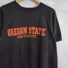 画像1: 60's "OREGON STATE UNIVERSITY" 半袖スウェット (1)