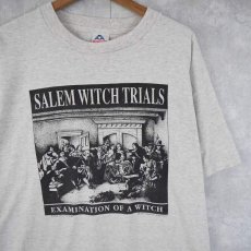 画像1: 90's SALEM WITCH TRIALS アートプリントTシャツ XL (1)