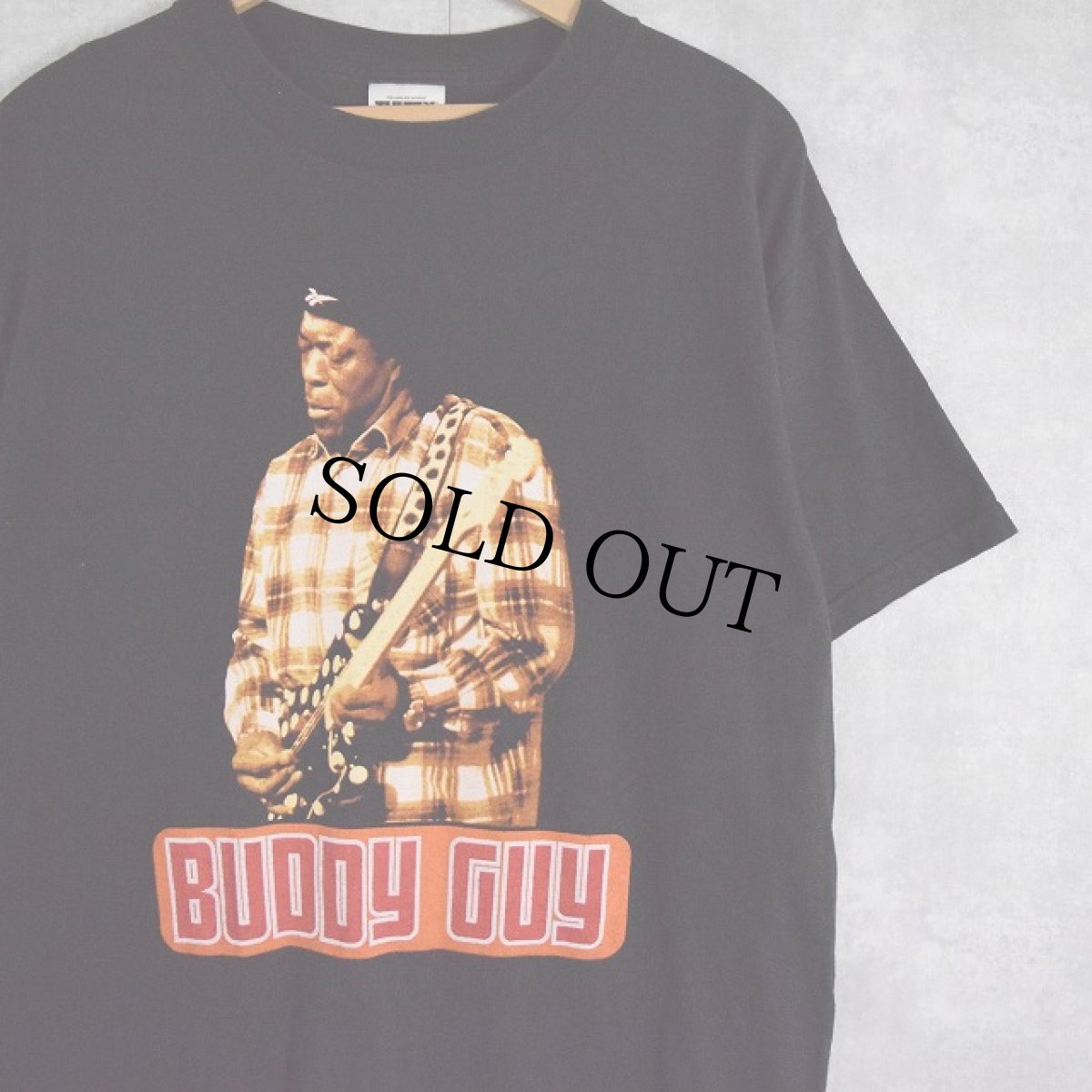 画像1: 2000 Buddy Guy ギタリストプリントTシャツ L (1)