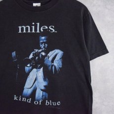 画像1: 2000 Miles Davis トランペット奏者 プリントTシャツ M (1)