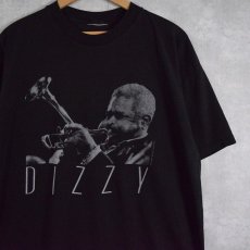 画像1: 90's Dizzy Gillespie ジャズミュージシャン プリントTシャツ (1)