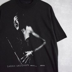 画像1: 90's Sarah Vaughan ジャズボーカリスト プリントTシャツ (1)