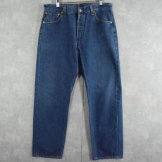 画像1: 2000's Levi's 501 USA製 デニムパンツ W35 (1)