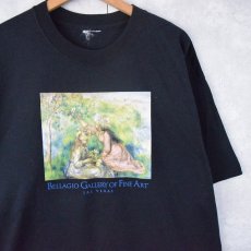画像1: 【SALE】 Pierre-Auguste Renoir "花摘みの乙女達" アートプリントTシャツ (1)