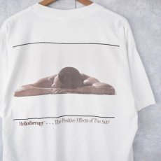 画像1: 90's California Tan USA製 "Heliotherapy" フォトプリントTシャツ XL (1)