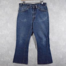 画像1: 70's〜80's Levi's 646 ベルボトムデニムパンツ W32 (1)