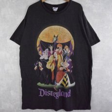 画像1: 90's USA製 Disney villains キャラクタープリントTシャツ ONE SIZE (1)