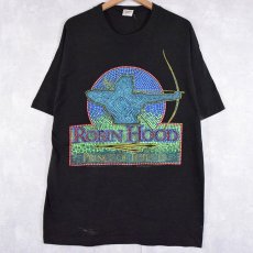 画像1: 90's CANADA製 ROBIN HOOD PRINCE OF THIEVES 映画プリントTシャツ XL (1)
