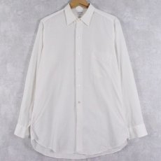 画像1: 50's〜60's ARROW USA製 マチ付き コットンシャツ  (1)