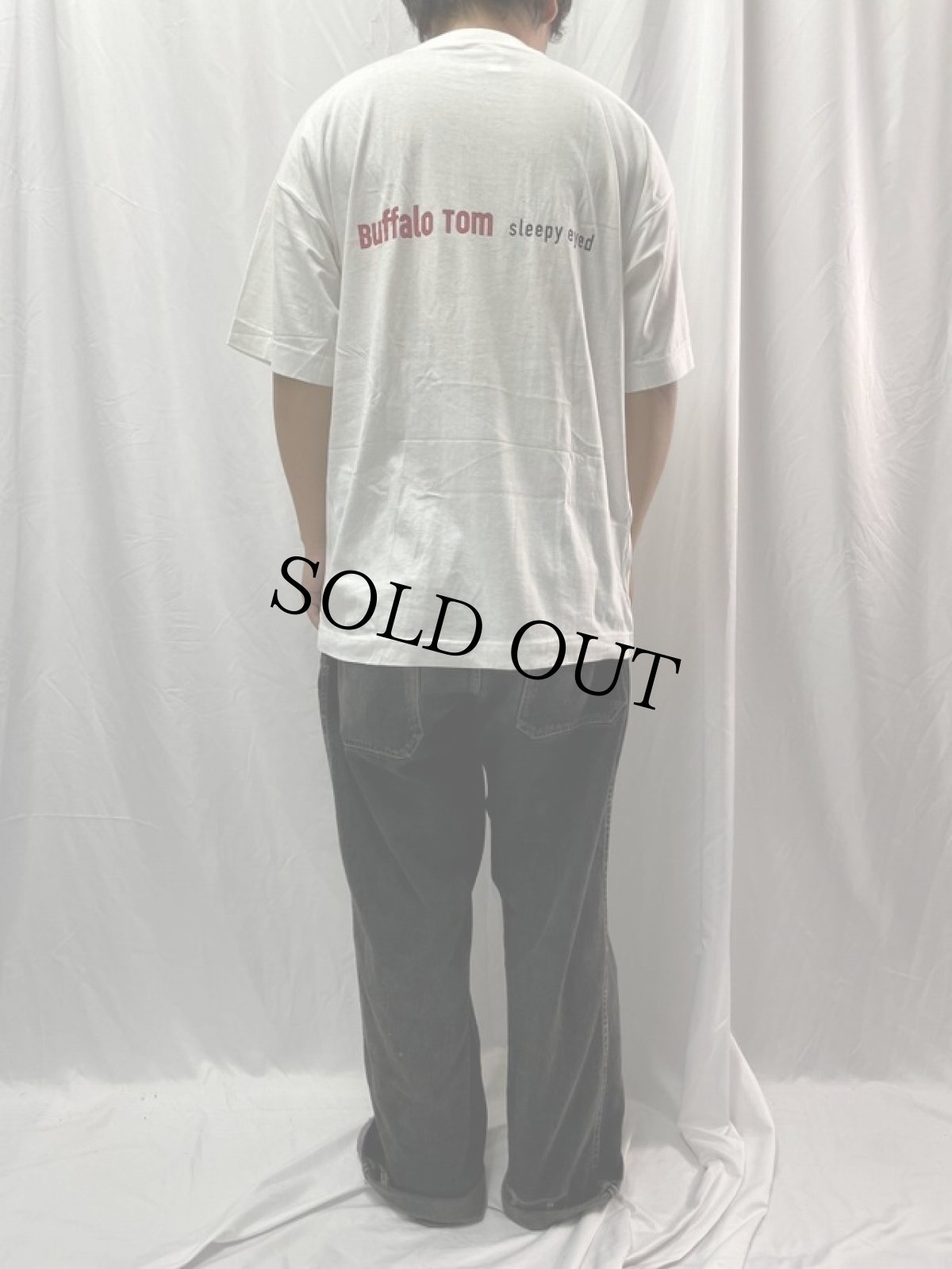 画像4: 90's USA製 Buffalo Tom "sleepy eyed" オルタナティヴロックバンドTシャツ XL (4)