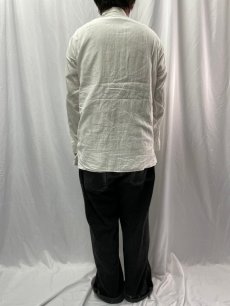 画像4: 50's〜60's ARROW USA製 マチ付き コットンシャツ  (4)