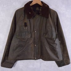 画像1: 80's Barbour ENGLAND製 "SPEY" 3ワラント L (1)