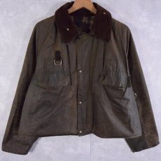 画像1: 80's Barbour ENGLAND製 "SPAY" 3ワラント L (1)