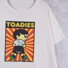 画像1: 90's Toadies "EAT MORE TOAD" オルタネイティブロックバンドTシャツ (1)