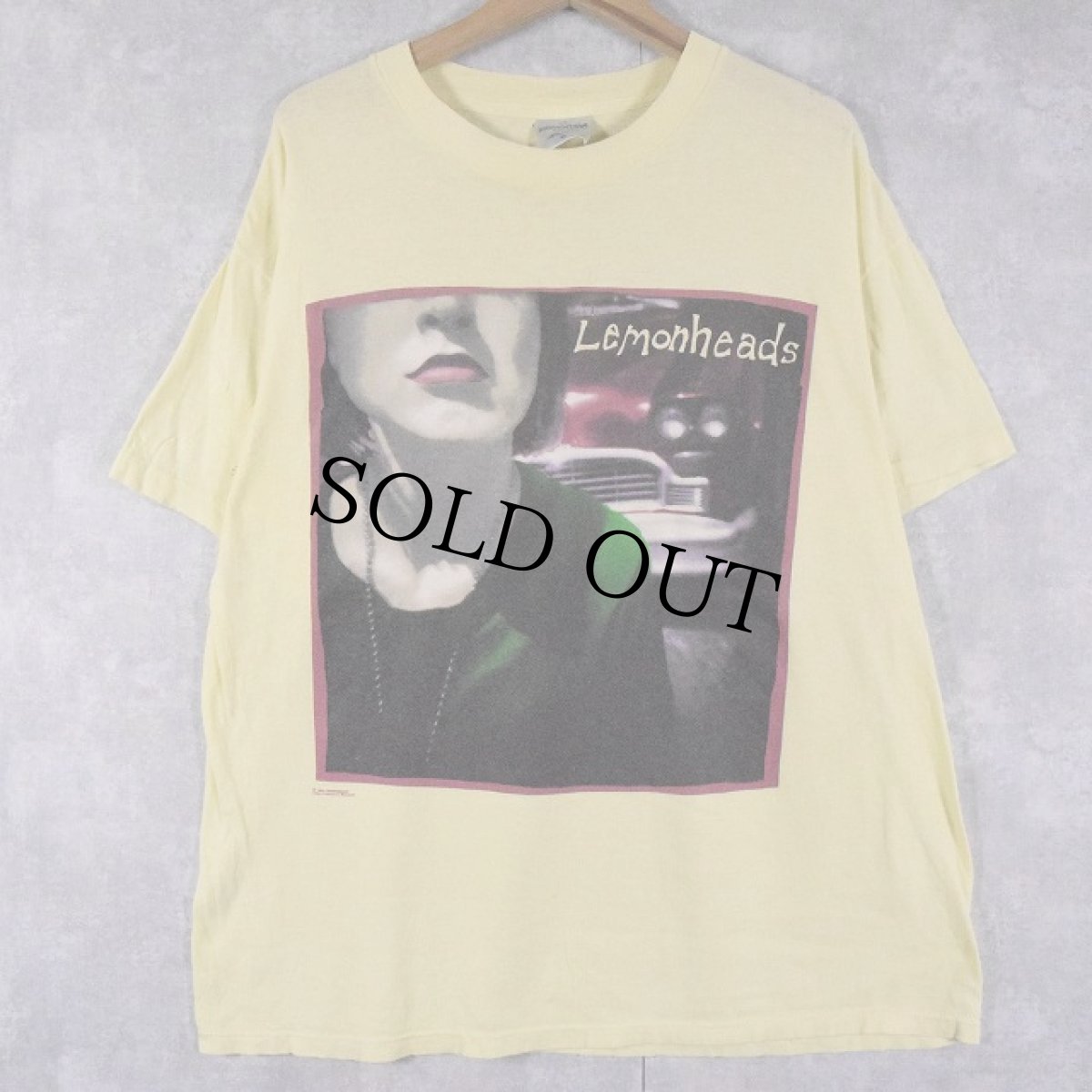 画像1: 90's Lemonheads USA製 "IT'S A SHAME ABOUT RAY" オルタナティブロックバンド ツアーTシャツ XL (1)