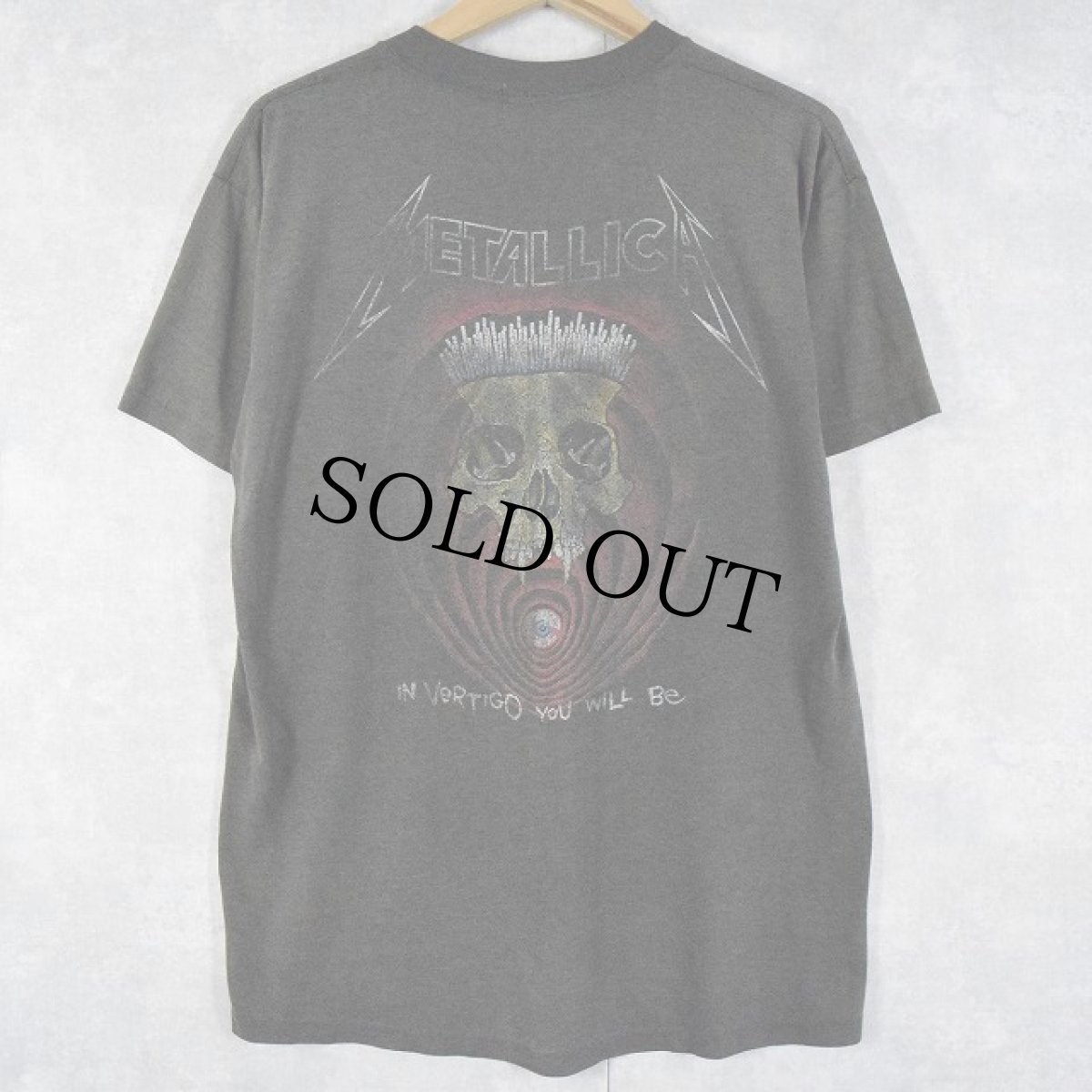 画像2: 80's METALLICA PUSHEAD "The Shortest Straw" ヘヴィメタルバンドTシャツ (2)