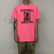 画像2: ● 【SALE】 RUSSELL RESCUE 犬フォトプリントTシャツ L (2)
