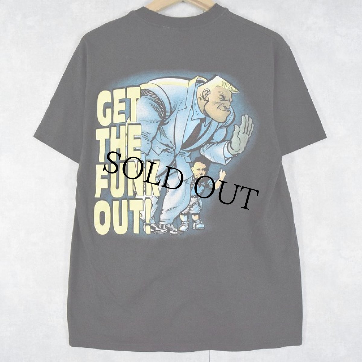 画像2: 90's Extreme "Pornograffitti" ヘヴィメタルバンドTシャツ L (2)