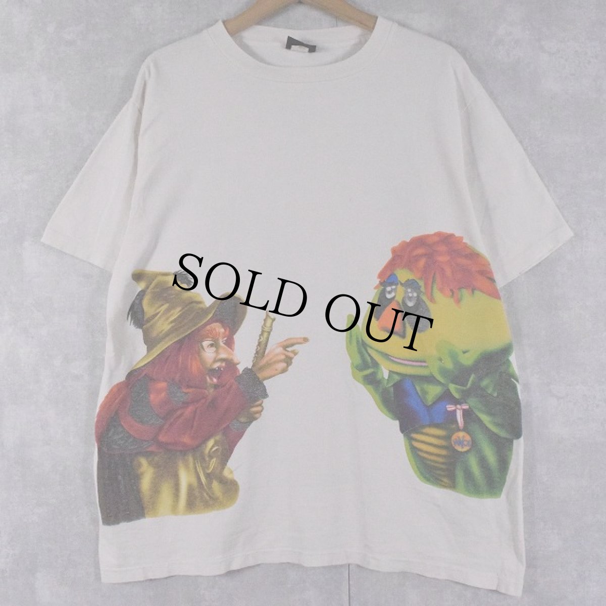 画像1: 90's H.R. Pufnstuf USA製 テレビ番組 キャラクターTシャツ XL (1)